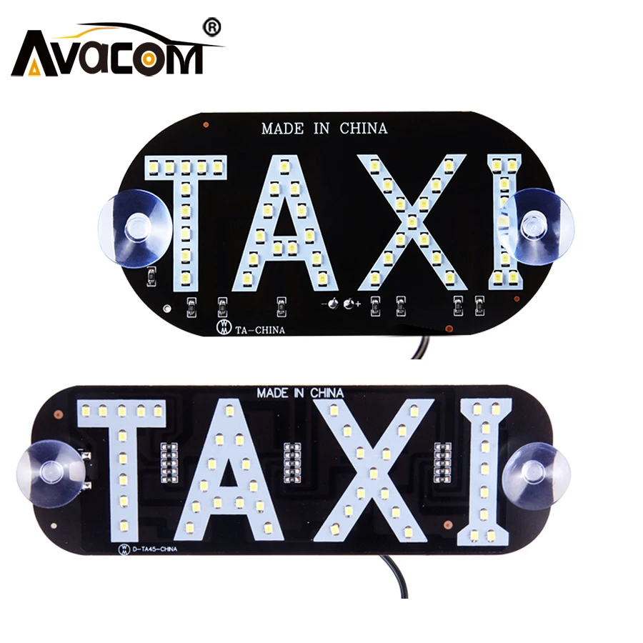 1 шт. такси лампа светодиодный s номерного знака автомобиля светильник ветрового