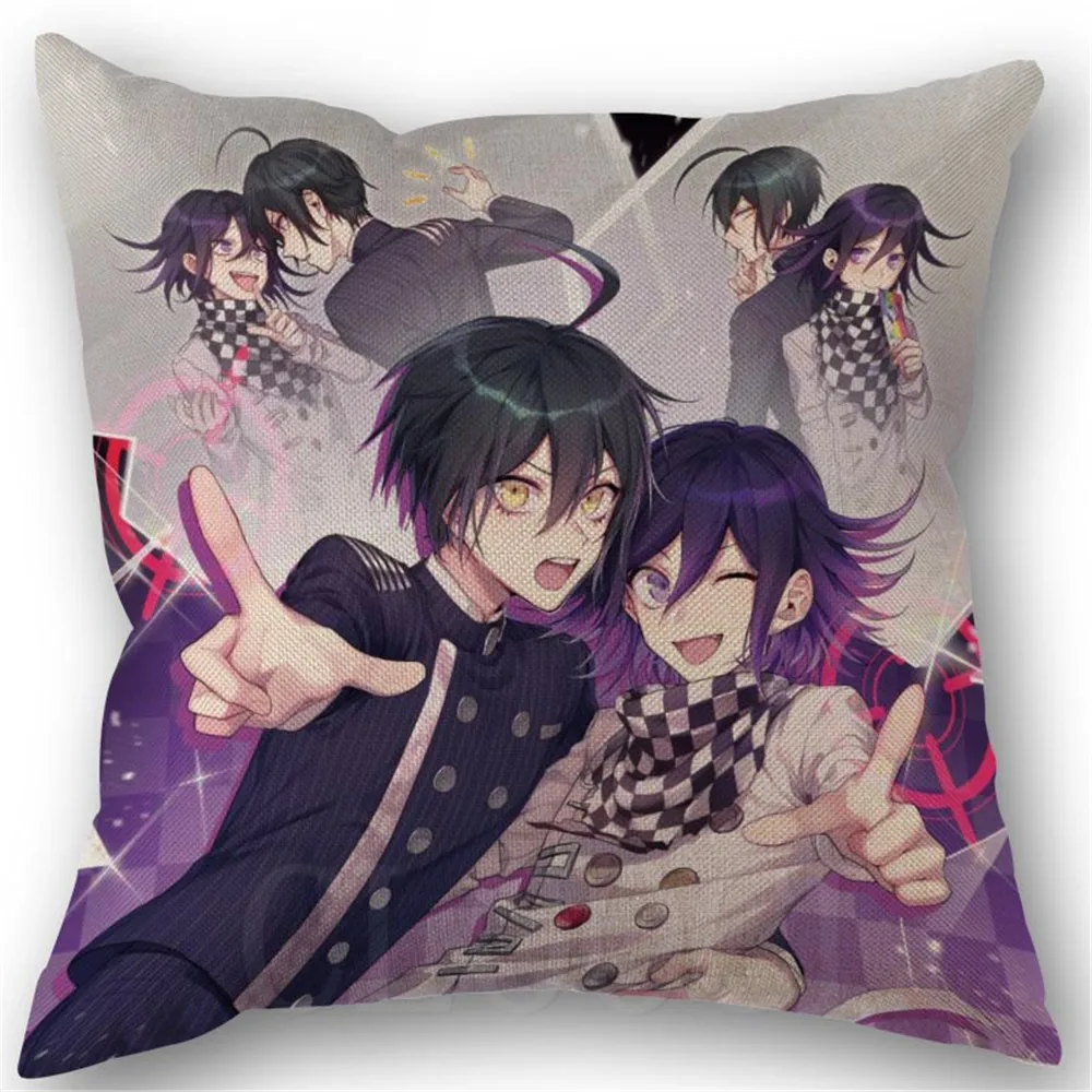 

Danganronpa Anime Pillowcase Printed Polyester Cushion Cover for Home Sofa Car Decor Wedding Decorative Fashion Pillow Cover