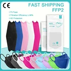 Маска-респиратор FPP2, для взрослых, 4 слоя, FFPP2