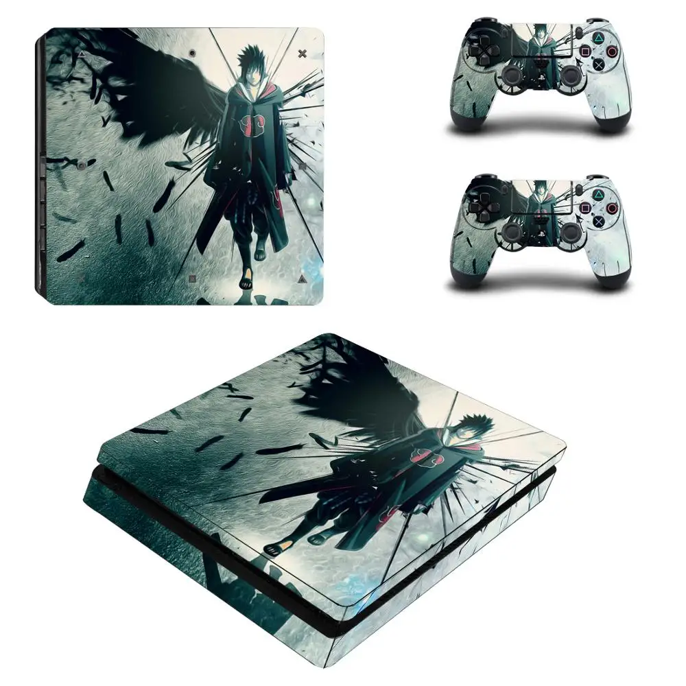 Цельнокроеные лицевые панели Наруто для PS4 Slim Skin Виниловая наклейка Playstation 4