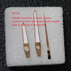 Watch accessories watch pointer 3-pin man model is suitable for 8200 movement, pointer size 9mm x13mm x13mm/No.0045 Watch accessories watch pointer 3-pin man model is suitable for 8200 movement, pointer size 9mm x13mm x13mm/No.0045