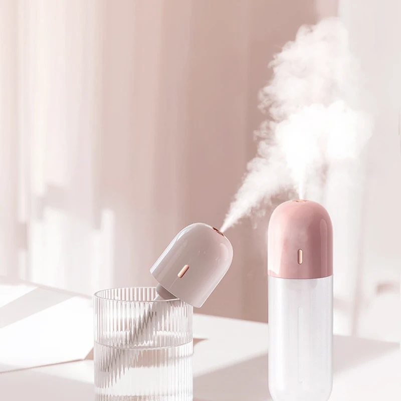 

Magic Wand Humidifier Portable Mini Household Car Mounted Water Replenishing Device Fog Amount Desktop Humidifier