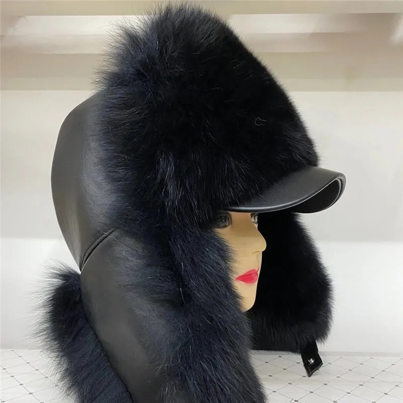 Рисунок 4 - Шапка-Авиатор женская из меха енота