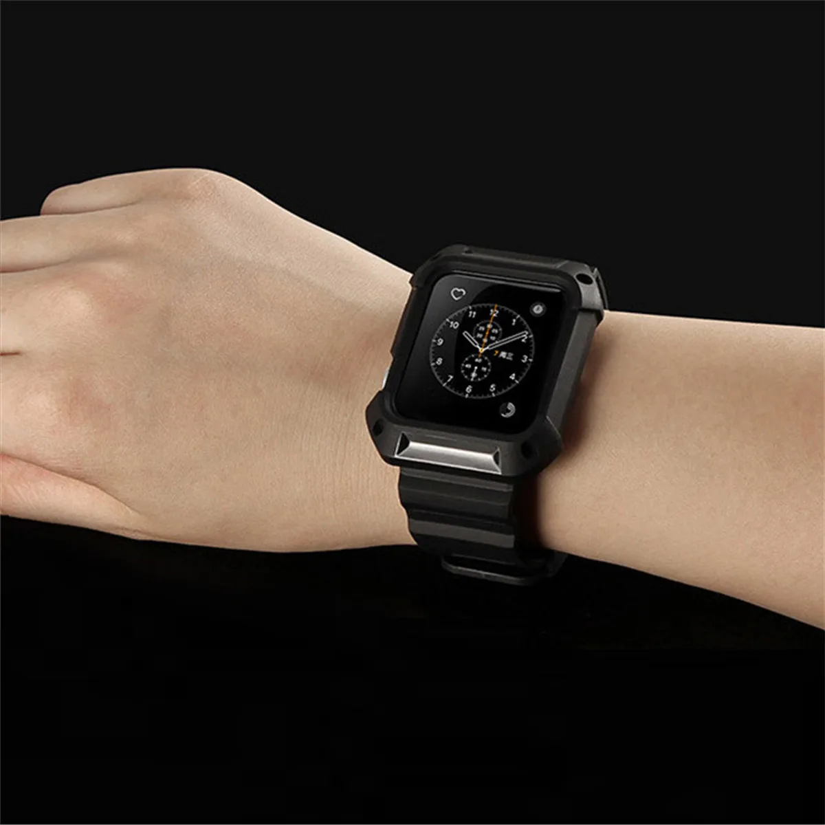 

Watch Band Apple Watch Drop-Resistant Silicone for Apple Iwatch1/2/3 Sports Wrist Strap