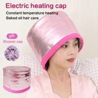 hair care beauty steamer machine spa conditioning heat cap gorro electrico pelo electric steam for deep conditioning thermal cap
