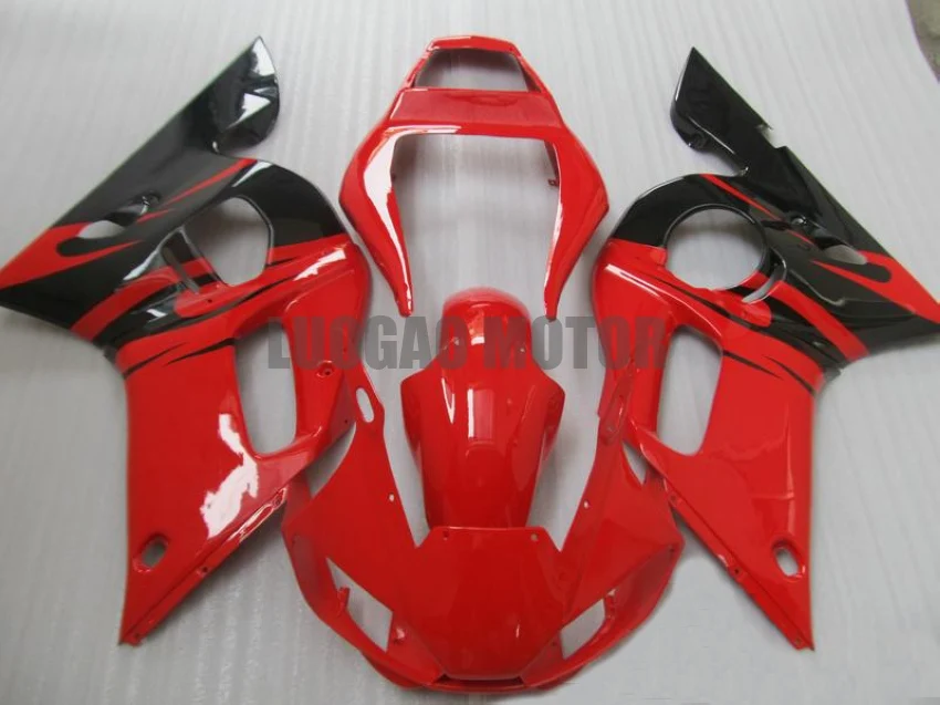 

Free custom Injection fairing kit For Flame Red blk YAMAHA YZF R6 Bodywork 1998 1999 2000 2001 2002 yzf600 YZFR6 98 99 00 01 02