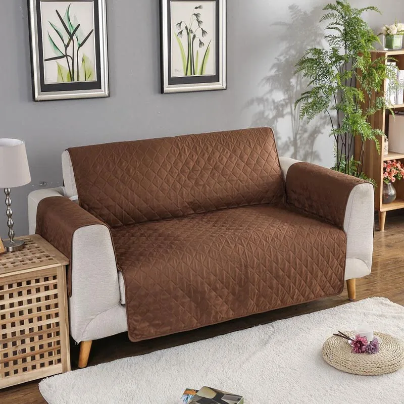 

Thick Sofa Covers for Dogs Pets Kids Anti-Slip Couch Recliner Slipcovers Armchair Furniture Protector 1/2/3 Seater
