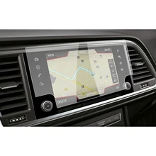 RUIYA For Ateca FR 2020 8 Inch Car Navigation Touch Center Screen Protector Auto Interior Accessories Tempered Glass Film