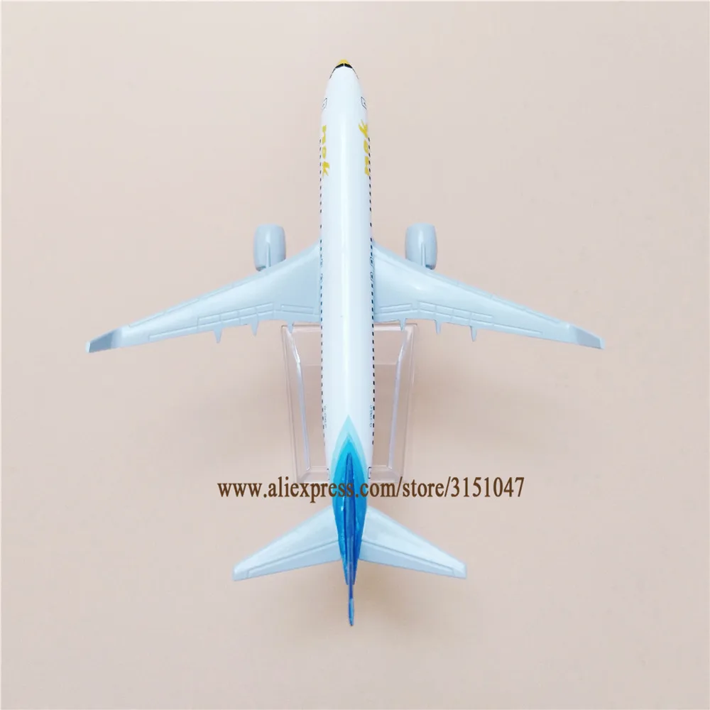 

Alloy Metal White Thai NOK Air B737 Airlines Airplane Model Thailand NOK Boeing 737 Airways Plane Model Aircraft Gifts 16cm