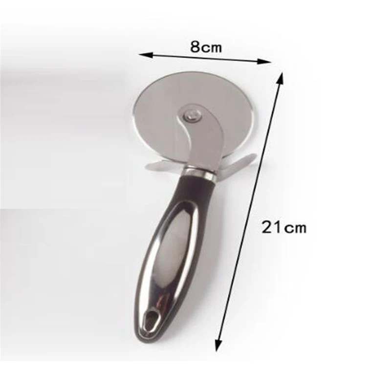 Нож для пиццы из нержавеющей стали нож торта хлеба Пирогов круглого ножа