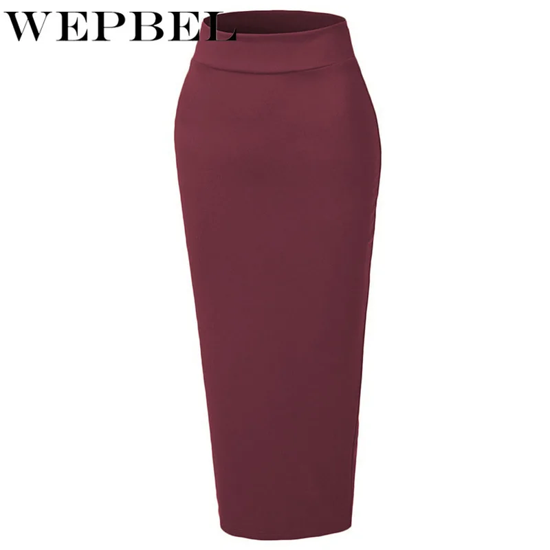 

Mandylandy Muslim Women Bandage Skirts Elegant Modest Muslim Islamic Warm Pencil Skirts Long Skirt Thick Bodycon Long Maxi Skirt