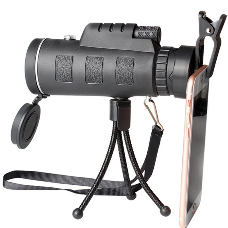 

Powerful Monocular Telescope 40x60 HD Zoom Binoculars Long Range Night Vision Spyglass for Outdoor Camping Bird Watching