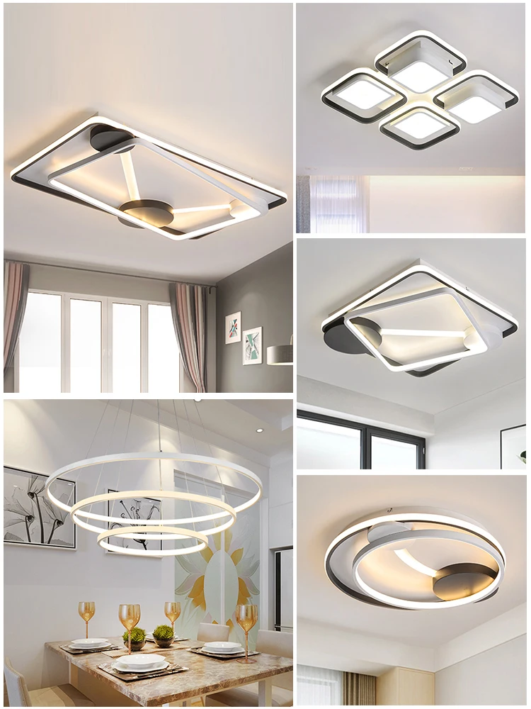 Современный светодиодный потолочный светильник Светильники для гостиной