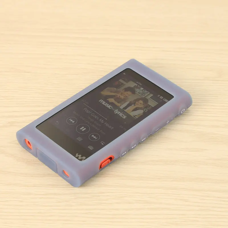 Силиконовый чехол для Sony Walkman NW A55HN A56HN A57HN A50 A55 A56 A57 с защитой экрана и ремешками mp3