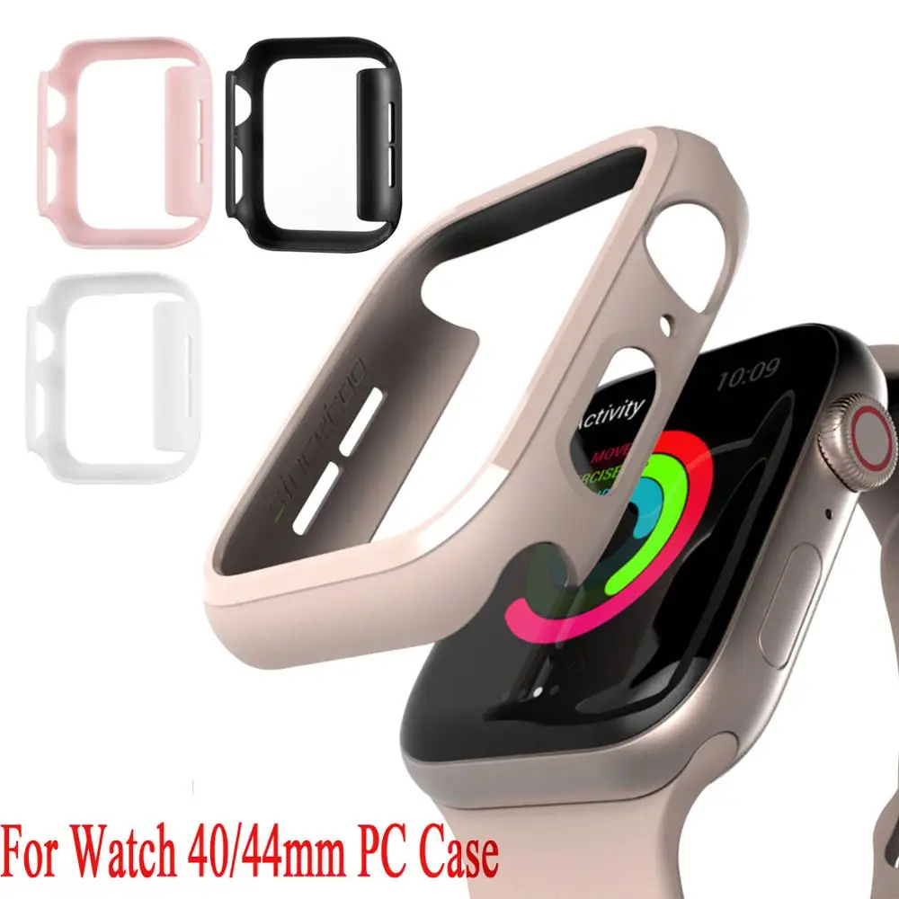 Устойчивый к царапинам ударопрочный Тонкий чехол для Apple Watch iWatch 4 40/44 мм жесткий