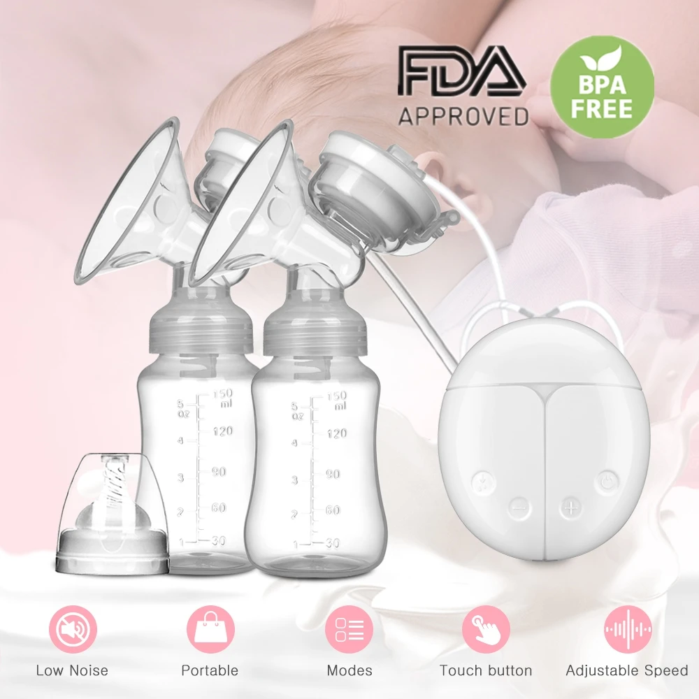 

Electric breast pump unilateral and bilateral breast pump manual silicone breast pump baby breastfeeding accessories