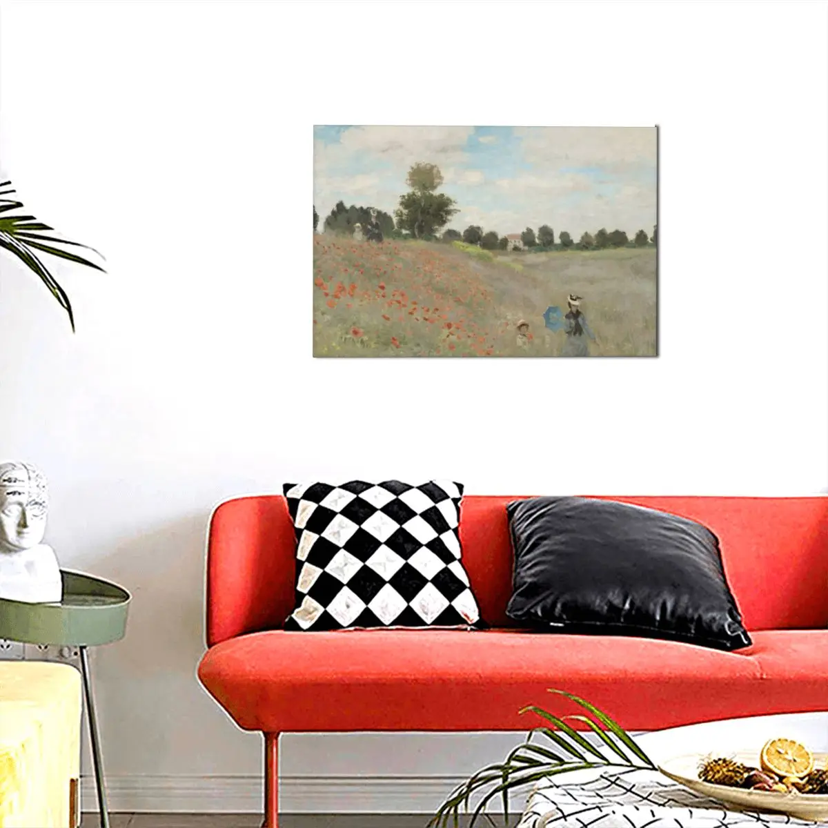 

Monet Painting Contemporary Wood Decoration Pictures Four Seasons New Room Decor