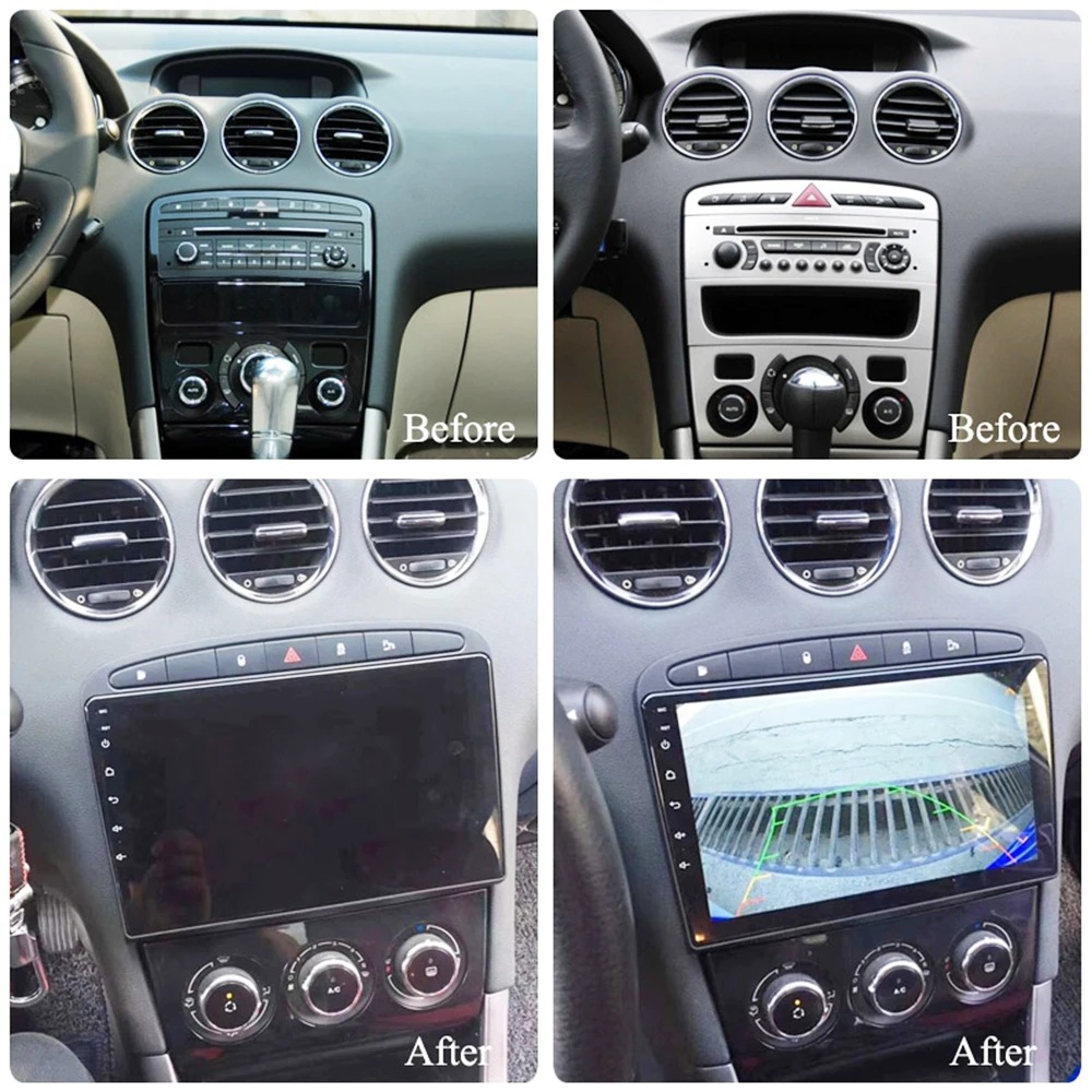 9 &quotAndroid автомобильный мультимедийный плеер для Peugeot 308 308SW 408 RCZ 2010 2016 Авто Стерео