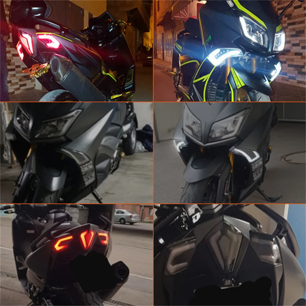 Светодиодные фары для Tmax 530 передний и задний стоп сигнал СВЕТОДИОДНЫЕ указатели