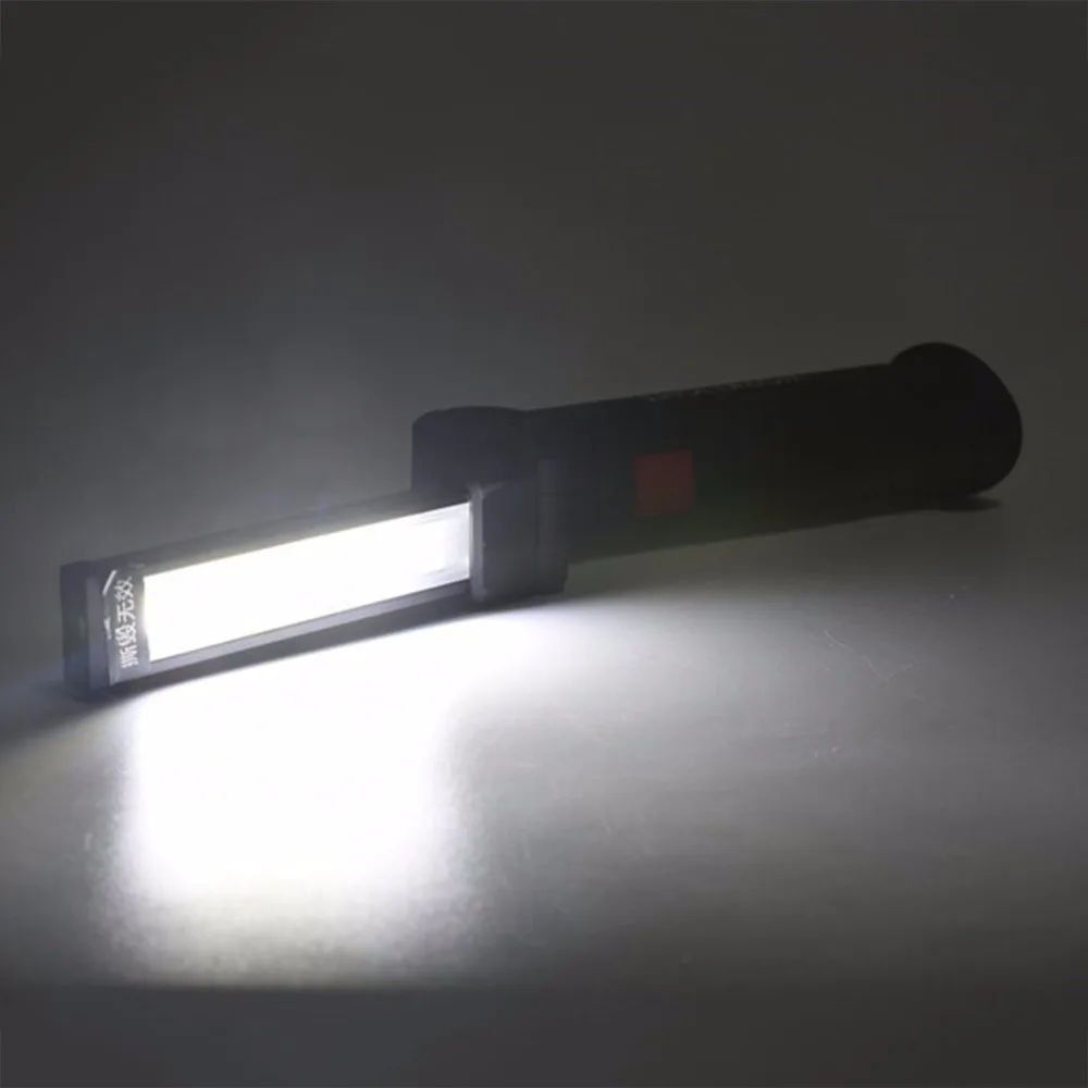 COB светодиодный фонарик для кемпинга портативный размер 5 режимов перезаряжаемый