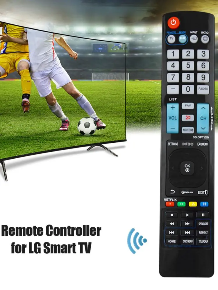 Новый пластиковый пульт дистанционного управления LG AKB72914209 сменный для