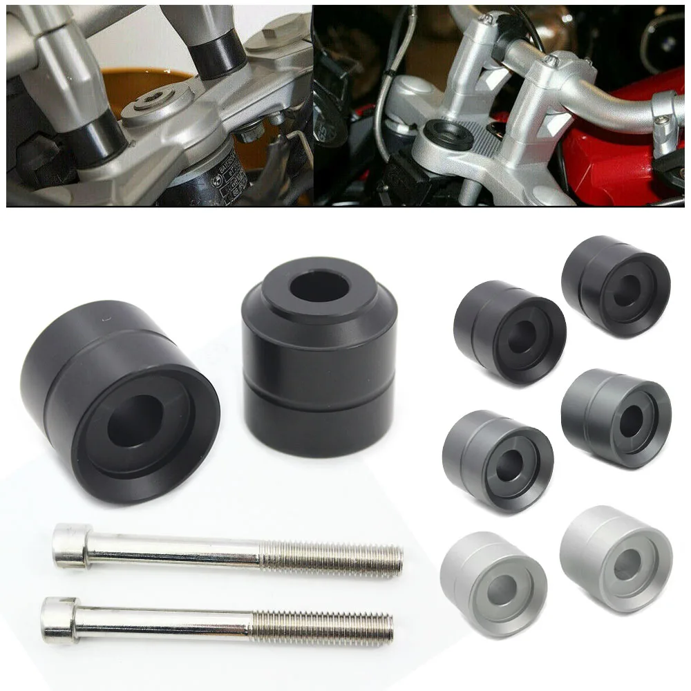 

Handlebar Riser Mount Kit Moves Bar For BMW F800GS Adventure 2013-2017 F650GS 2008-2015 F700GS 2016-2017 Motorcycle Aluminum