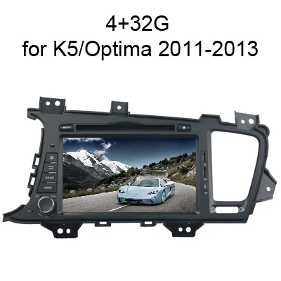 SINOSMART Android 9,0 4G Оперативная память 8 ядро Процессор автомобильный DVD gps плеер для Kia K5 Оптима 2011 2012 2013 Canbus опционально - Цвет: 4G 32G for 2011