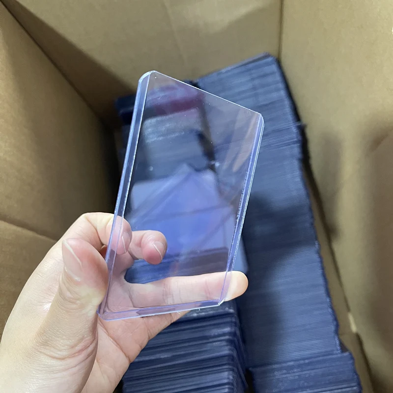 

35PT Top погрузчик 3x4 "карточки для настольных игр Внешняя защита для игр держатель для карт рукава для фотокарт