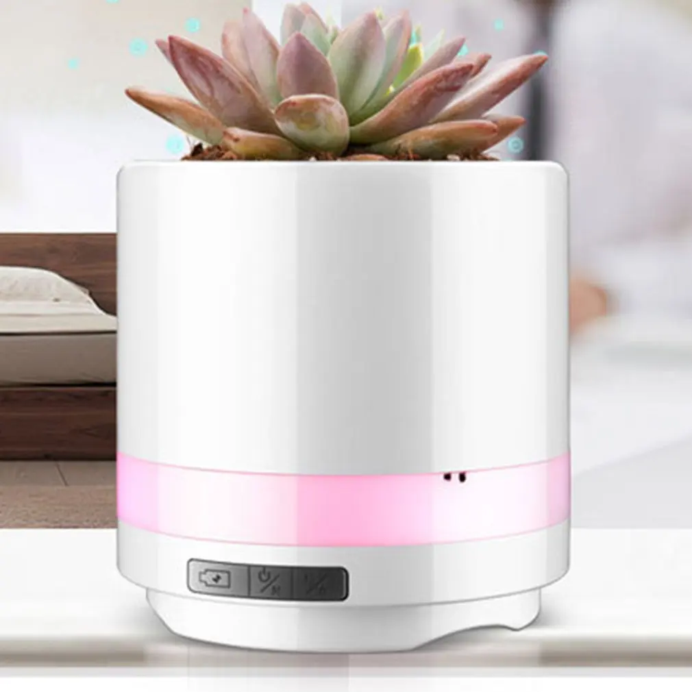 Автомобильная Беспроводная колонка очиститель в горшке ABS PP Smart touch sensing Play piano