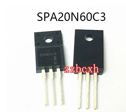

10 шт./лот новый оригинальный SPA20N60C3 20N60C3 TO-220F