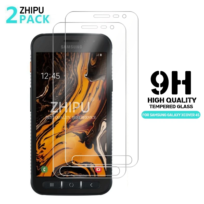 2 шт закаленное стекло для samsung Galaxy Xcover 5 4 4S 3 защита экрана защитная