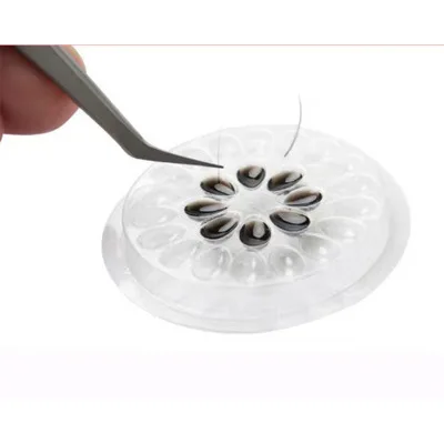 Одноразовый держатель клея для ресниц 100 шт. пластиковый поддон при наращивании