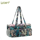 Новинка кленовые листья сумка для хранения пряжи вязание тоут вязальный Органайзер женская сумка швейная для пряжи крючки вязальные спицы