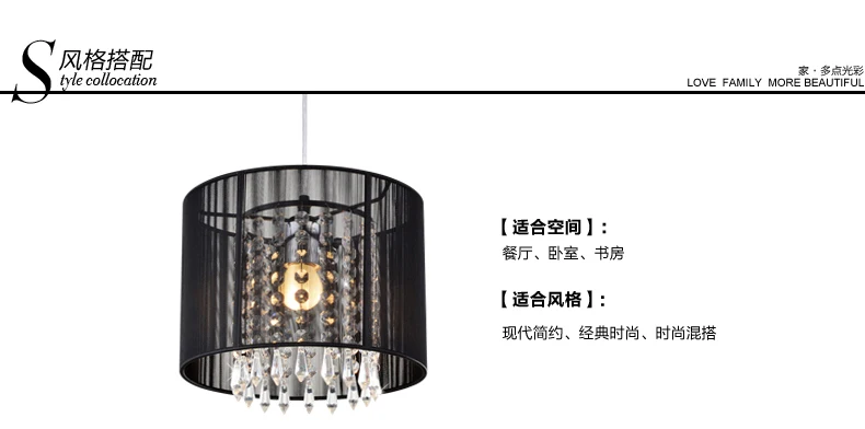 

Home handmade Modern K9 crystal Chandeliers minimalist fashion hanging lamp living room lighting restaurant light