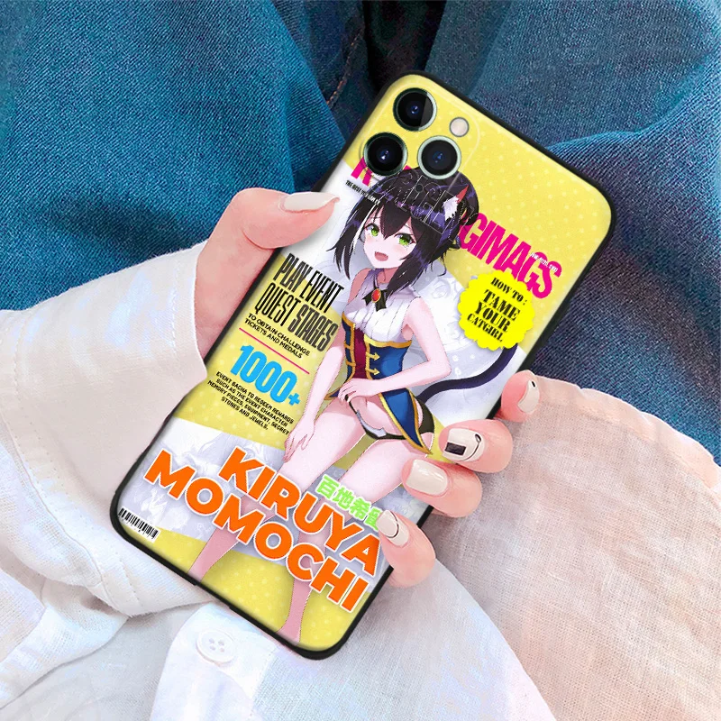 Kiruya Princess Connect! Чехол для iPhone se 6 6s 7 8 plus x xr xs 11 pro max из мягкого силикона|Бамперы| |