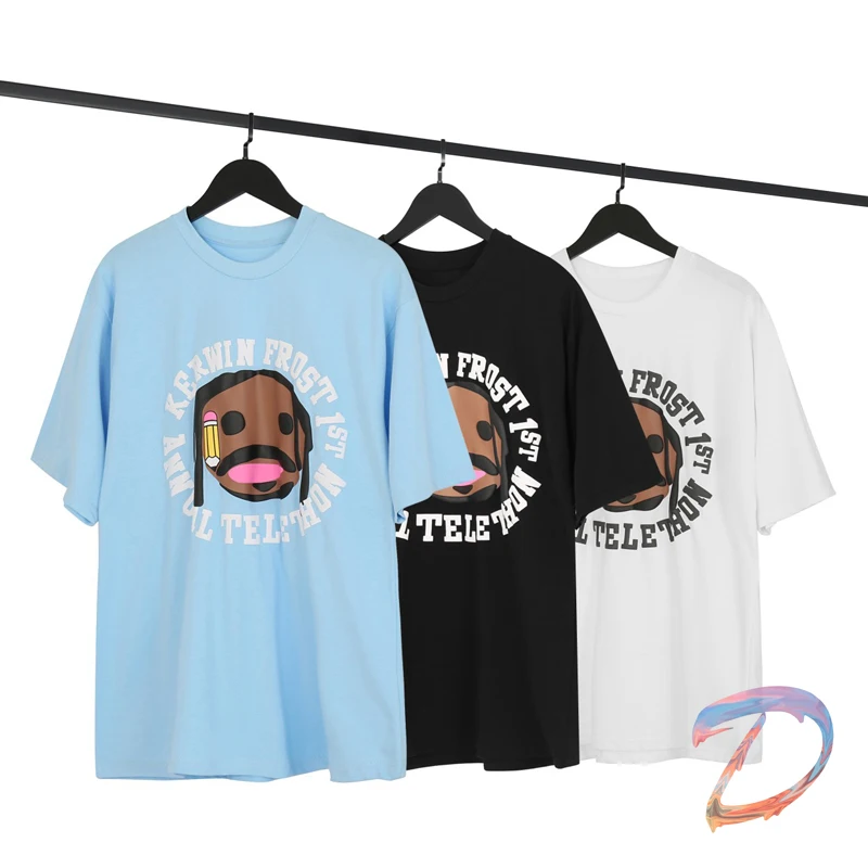 Мужская женская одежда Kanye West футболки высокого качества CPFM пенопластовый принт