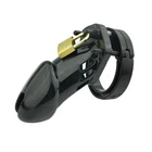 Мужское устройство верности, клетка для петуха, маленькаястандартная птичка с кольцами 5 размеров, латунная Блокировка с цифрами, эротическая секс-игрушка для Ad