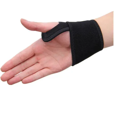 Фитнес спортивная Наручные Поддержка эластичный браслет ремешок бандаж бинт