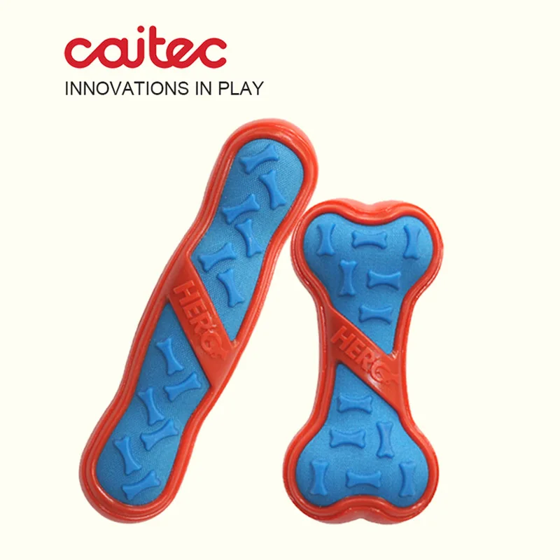 Игрушки для собак CAITEC пищащие палочки и костяные зубчатые пружины подходят