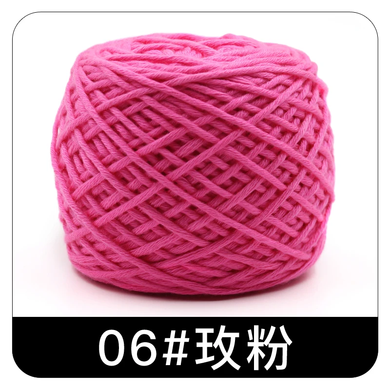 New 06 200 г 16 прядей из Кореи, хлопок, шерсть для ручного вязания, пряжа для вязания крючком, пряжа для вязания, ручная вязка, линия кроше для малышей zl3 - Цвет: New 06