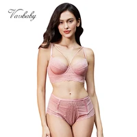 varsbaby new french style sexy ultra thin floral lace underwear unlined beauty back bra sets