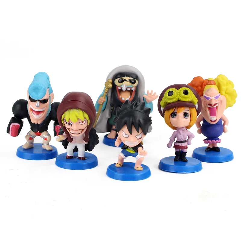 Аниме Dressrosa серия Luffy Sabo Zoro Doflamingo Sugar Trebol Hearts On Koala Мини фигурки из ПВХ игрушки 12