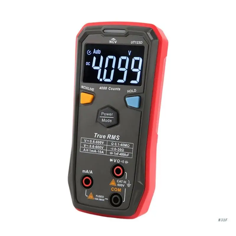 

Pocket Digital Multimeter Mini Voltage Tester Home Measuring Tools AC/DC Current