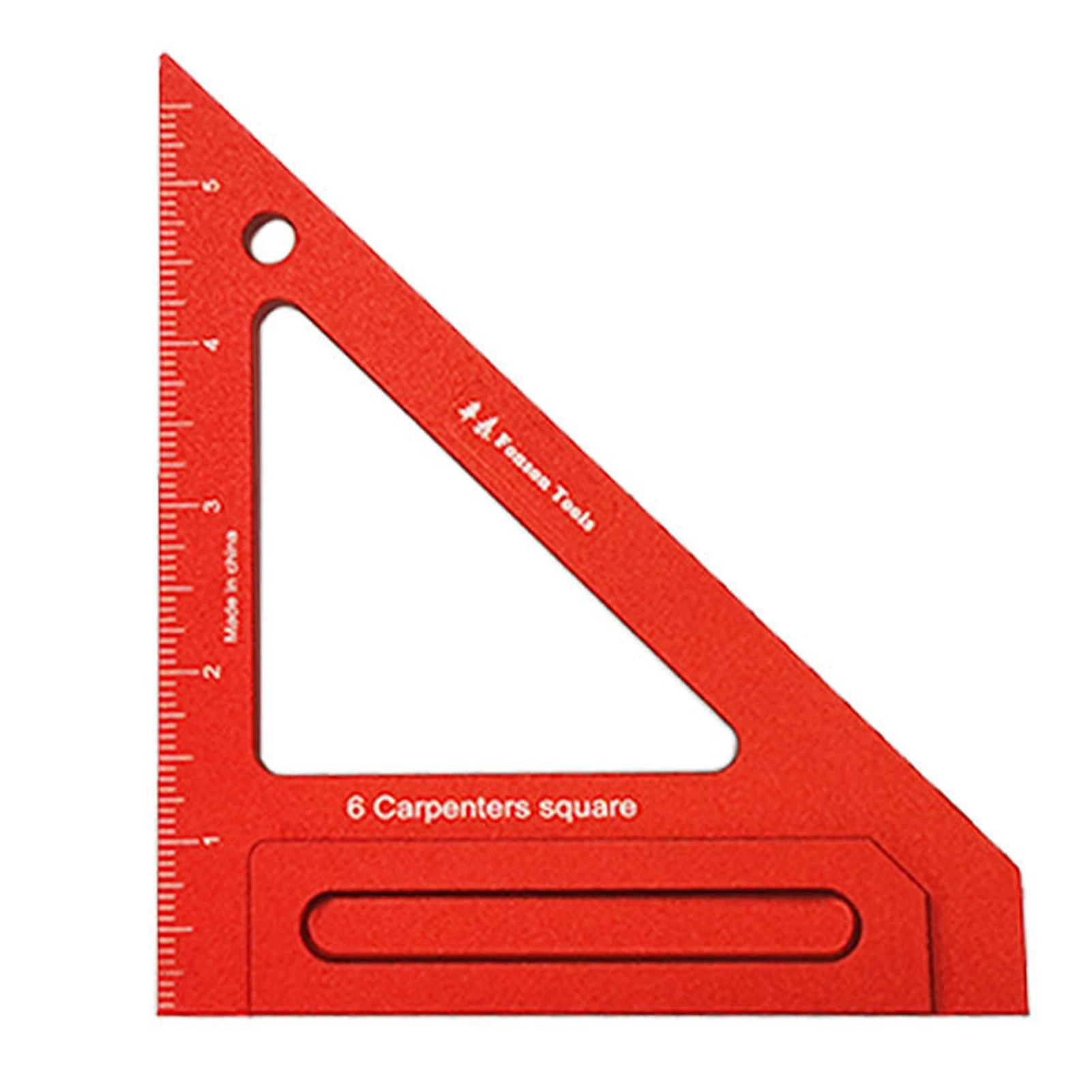 

Height Aluminum Alloy Triangle Ruler Durable Scribe Precision Inch Metric Tool Carpenter Square Positioning Woodworking Portable