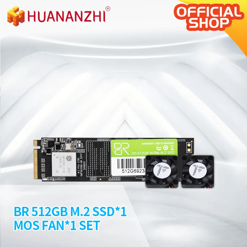 HUANANZHI X99-TF MOS FAN BR M.2 512G NVME    HUANANZHI