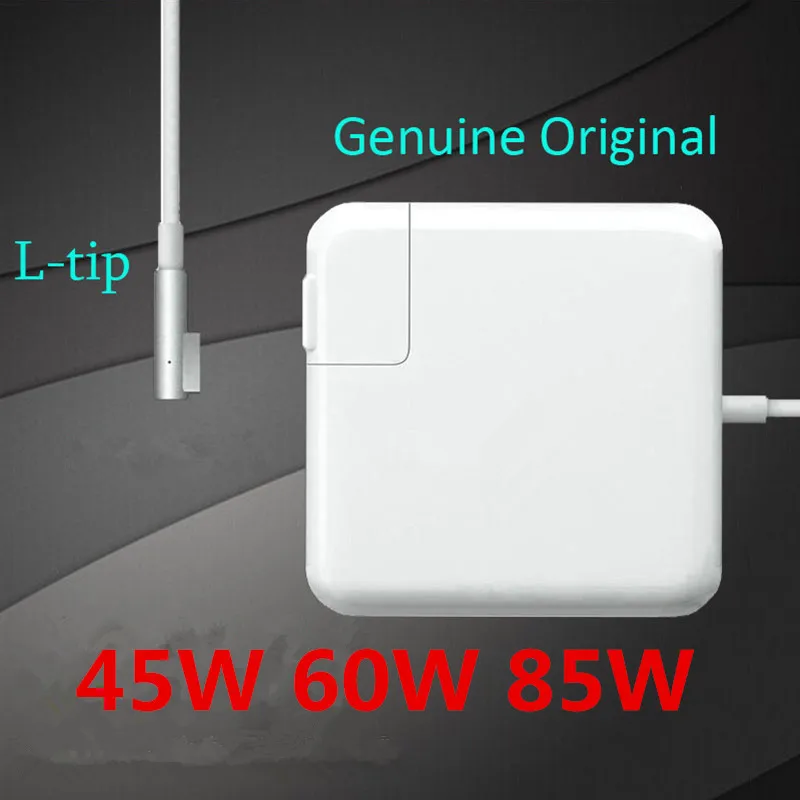 

100% Original New With LOGO 45W 60W 85W MagSaf* Notebook Laptops Power Adapter Charger For Macbook Air Pro 11'' 13'' 15'' 17''
