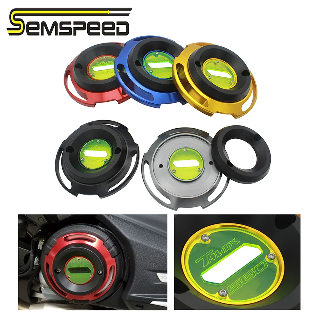 SEMSPEED tmax560 левый и правый двигатель мотоцикла статор капот анти-падение крышка