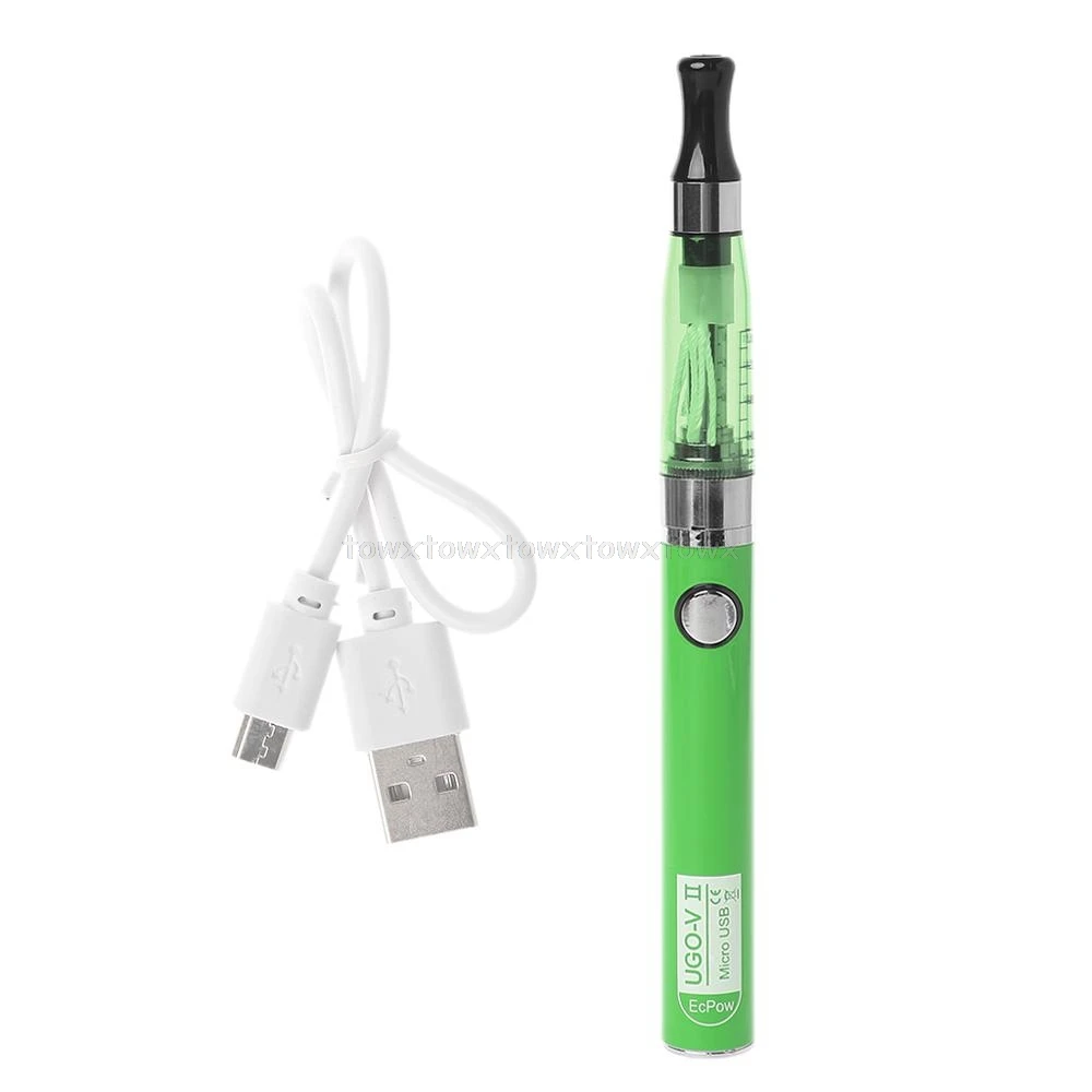 Зеленый 650 мАч батарея электронная сигарета с Ce4 испаритель распылитель Vape Комплект для Ugo-V2 S11 19 Прямая поставка - Цвет: Зеленый