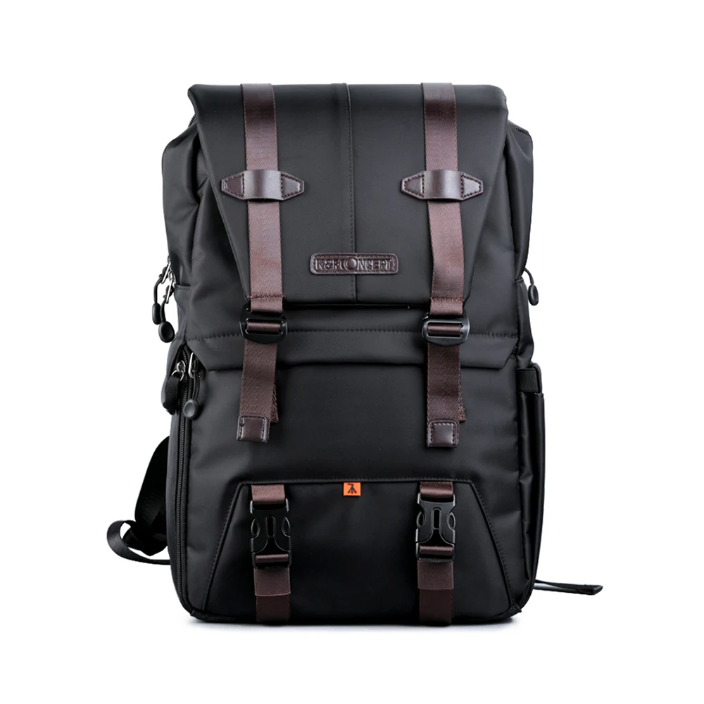 

CONCEPT Camera Backpack Photography Storager Bag Side Open Available for 15.6in Laptop with Rainproof Cover Tripod Straps