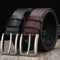 peikong mens belt leather belt men male genuine leather strap luxury pin buckle casual mens belt cummerbunds ceinture homme